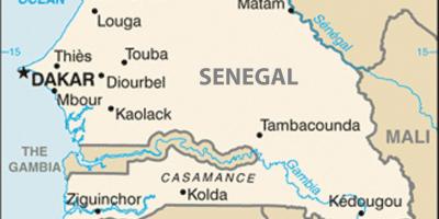 Зураг Сенегал болон эргэн тойрны улс орнууд